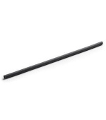 EURO STRAWS - Přírodní minerální brčko Cocktail 5x140mm, Charcoal Black, 250ks
