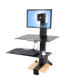 ERGOTRON WorkFit-S, Single-LD, nastavitelný stolní držák pro monitor, kláv.+myš.+odkládací plocha