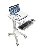 ERGOTRON StyleView® Laptop Cart SV41, multifunkční vozík se stolkem na NTB, LCD, klávesnici, myš