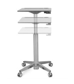 ERGOTRON LearnFit® Sit-Stand DeskMobile Student Desk, pracovní pojízdný stolek, k sezení i stání
