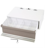 ERGOTRON CareFit™ Pro Single Tall Drawer, dodatečný vysoký šuplík k vozíku Carefit