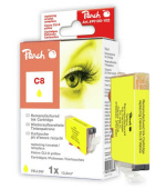 PEACH kompatibilní cartridge Canon CLI-8y, yellow, 13 ml