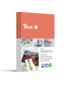 PEACH laminovací folie Badge (67x99mm), 125mic, 100ks
