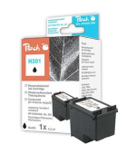 PEACH kompatibilní cartridge HP CC561EE, No.301, black, 5.7ml