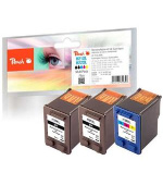 PEACH kompatibilní cartridge No 21 / No 22 MultiPack Plus, 2 x black, 1 x color