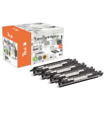 PEACH kompatibilní toner HP No 130A MultiPack, bk, c, m, y