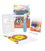 PEACH Elektrický kreslící sprejovací set PO150 pro děti