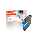 PEACH kompatibilní cartridge Brother LC-525XL, Cyan, 12 ml