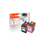 PEACH kompatibilní cartridge HP F6U66AE, F6U65AE, No 302 MultiPack, black, color