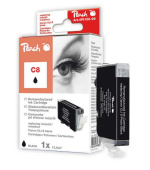 PEACH kompatibilní cartridge Canon CLI-8BK, Black, 13 ml