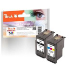 PEACH kompatibilní cartridge HP PG-560BK, CL-561C, CombiPack, black, colour, 1x8ml, 1x8,5ml
