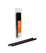PEACH vazací plastový klips 8mm black, 25 ks