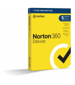 NORTON 360 DELUXE 50GB CZ 1uživatel pro 5 zařízení na 1rok_CZ box