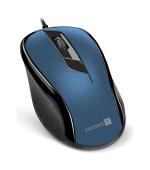 CONNECT IT Optická myš, ergonomická, USB, modrá