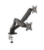 CONNECT IT TwinArm stolní držák na 2 monitory, záruka 30 let, ČERNÝ