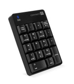 CONNECT IT NumCALC bezdrátová numerická klávesnice, (+ 1x AAA baterie zdarma), ČERNÁ