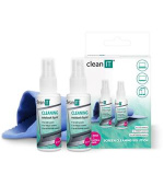 CLEAN IT čisticí roztok na notebooky s utěrkou, 2x30ml