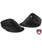 CONNECT IT FOR HEALTH Verti TriMode ergonomická vertikální myš, bezdrátová, ČERNÁ