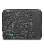 CONNECT IT Doodle pouzdro pro notebook 13.3", ČERNÉ