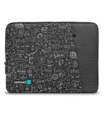 CONNECT IT Doodle pouzdro pro notebook 15.6", ČERNÉ