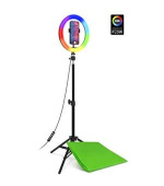 CONNECT IT Streaming Box Selfie10Ring kruhové 10" RGB LED světlo