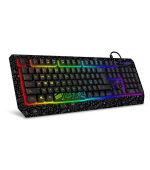 CONNECT IT DOODLE RGB podsvícená ,herní klávesnice (CZ+SK verze), USB, ČERNÁ