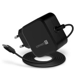 CONNECT IT C-Power Mini univerzální notebookový adaptér USB-C, PD 67 W, ČERNÝ