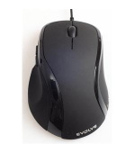 EVOLVEO Laserwire ML-507B laserová myš, 5 tlačítek, rozlišení 1600DPI, USB