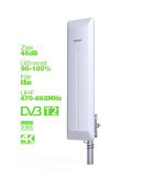 EVOLVEO HDO, aktivní venkovní DVB-T/T2 anténa, 45dB