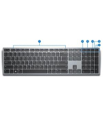 Dell Multi-Device bezdrátová klávesnice - KB700 - CZ/SK
