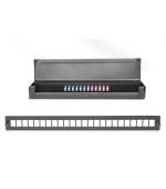 DIGITUS Konsolidační bod pro moduly Keystone / Fiber Optic Coupler pro 24xKeystone, 12xLC DX