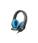 Fury Herní sluchátka s mikrofonem Phantom, drátové, RGB, USB, jack 3,5mm, kabel délka 2m, černá