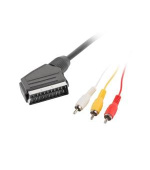 LANBERG RCA (M) X3 na EURO (M) kabel 1,8m