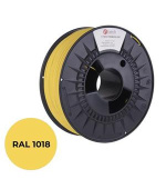 C-TECH tisková struna PREMIUM LINE ( filament ) , PLA, zinková žlutá, RAL1018, 1,75mm, 1kg