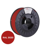 C-TECH tisková struna PREMIUM LINE ( filament ) , PLA, dopravní červená, RAL3020, 1,75mm, 1kg