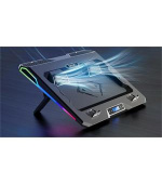 EVOLVEO Ania 10 RGB podsvícení, nastavitelný podstavec pro notebook, regulace otáček,ntb 10-17"