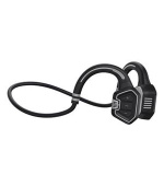 EVOLVEO BoneSwim MP3 16GB, bluetooth bezdrátová sluchátka s mikrofonem na lícní kosti, šedé
