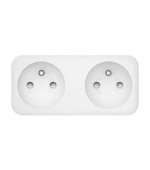 EVOLVEO Porta DUO F32, chytrá Wi-Fi dvojzásuvka s měřením spotřeby