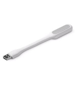 C-TECH UNL-04, USB lampička k notebooku, flexibilní, bílá