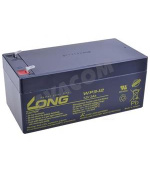 Long Baterie 12V 3Ah olověný akumulátor F1