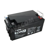 Long Baterie 12V 65Ah olověný akumulátor DeepCycle GEL F4