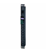 APC Easy PDU, Metered, 1U, 16A, C20-> (8)C13