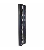 APC Valueline, vertikální organizátor kabelů pro racky s 2 a 4 sloupky, 84" (v) × 6" (š), dvoustranný s dvířky