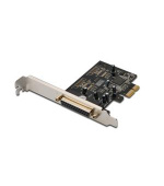 Digitus Adaptér PCI Express x1 1xparalelní port + low profile