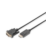 Digitus DisplayPort připojovací kabel, DP/M- DVI (24+1)/M 2.0m