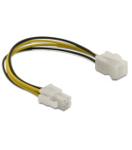 Delock prodlužovací napájecí kabel p4 (4-pinový) samec/samice, 15 cm