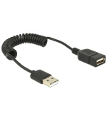 Delock kabel USB 2.0, prodlužovací, samec/samice, kroucený kabel