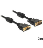 Delock prodlužovací kabel DVI-D 24+1 samec > samice 2 m