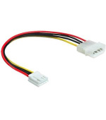 Delock napájecí kabel Molex 4 pin samec > 3.5 floppy samice