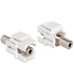 Delock Keystone module Stereo jack 3.5 mm samice > Stereo jack 3.5 mm samice